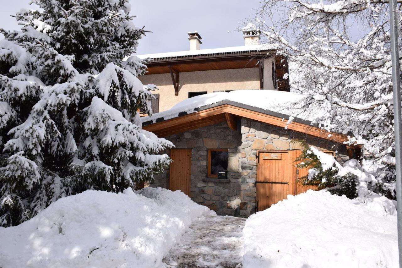 Chalet L Olan 15P Emplacement Exceptionnel Grand Terrain 莱德萨阿尔卑斯 外观 照片