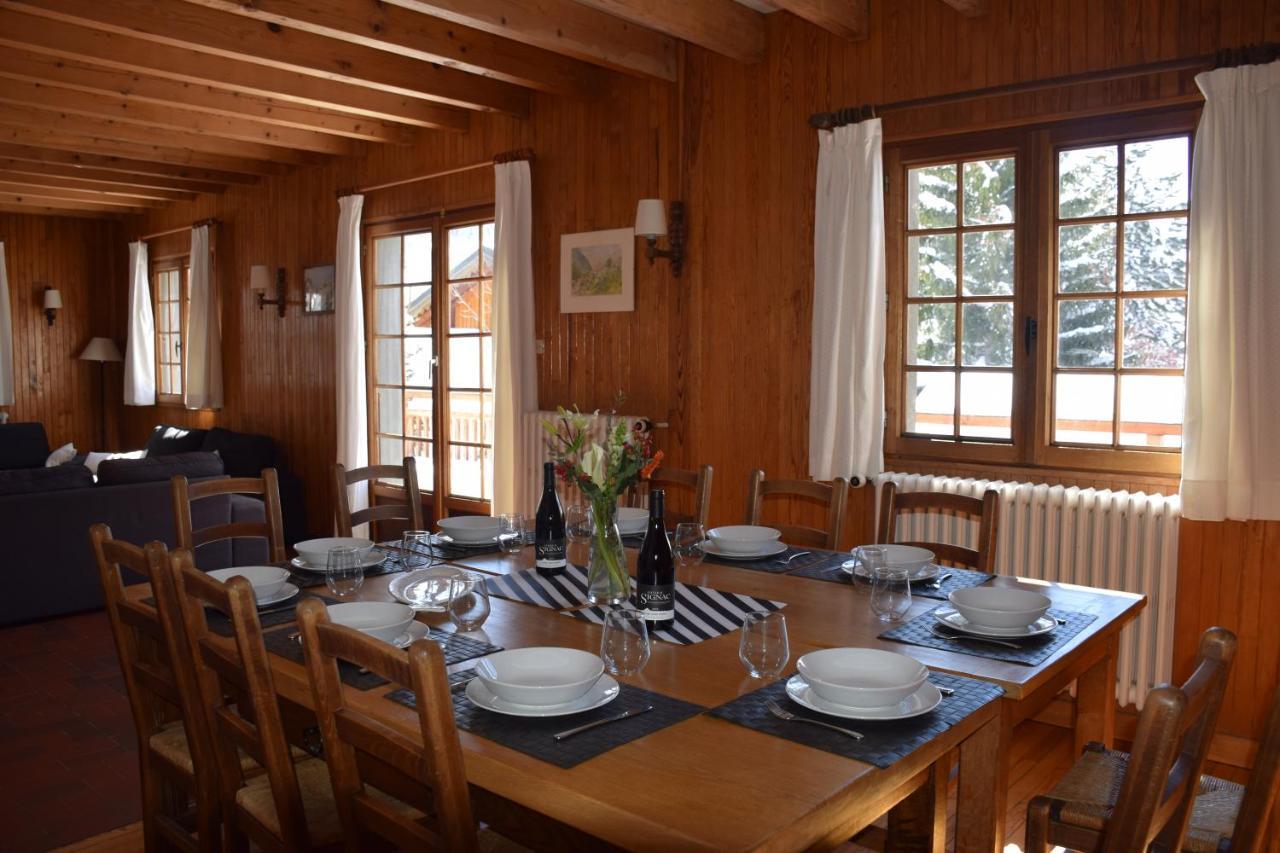 Chalet L Olan 15P Emplacement Exceptionnel Grand Terrain 莱德萨阿尔卑斯 外观 照片